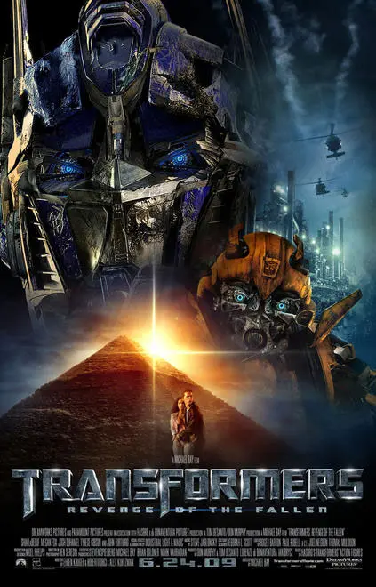 Transformers: Revenge of the Fallen movie poster