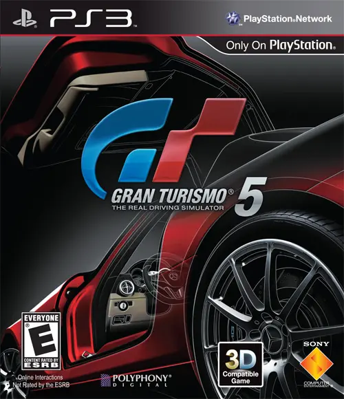 Gran Turismo 5 PS3 Cover Art