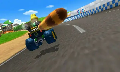 Tanooki Tail Confirmed for Mario Kart 7 on 3DS