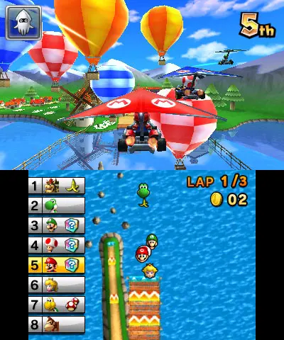 New Mario Kart 7 3DS Screenshots