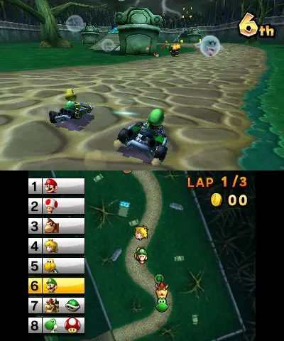 New Mario Kart 7 3DS Screenshots