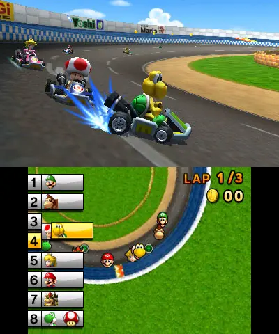 New Mario Kart 7 3DS Screenshots