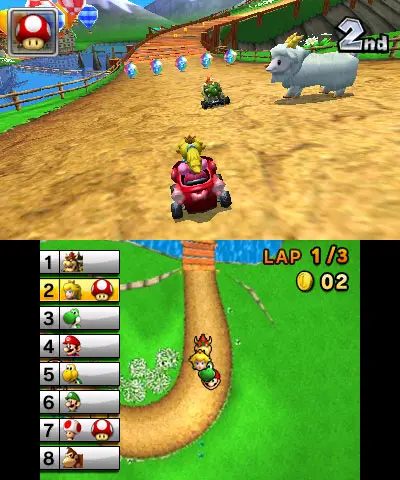 New Mario Kart 7 3DS Screenshots