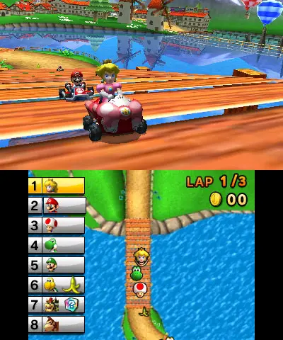 New Mario Kart 7 3DS Screenshots