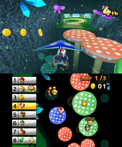 New Mario Kart 7 3DS Screenshots