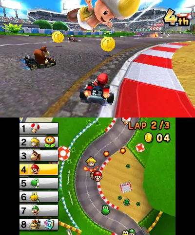 New Mario Kart 7 3DS Screenshots