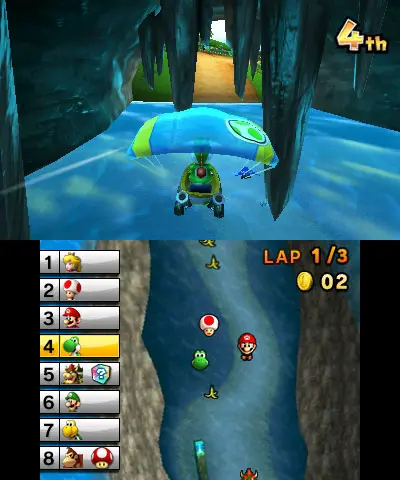 New Mario Kart 7 3DS Screenshots