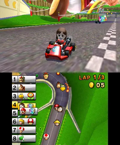 New Mario Kart 7 3DS Screenshots