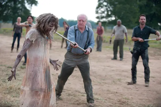 The Walking Dead Shocking Mid-Season Finale Boosts Ratings