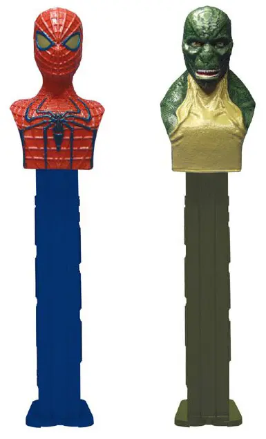 The Amazing Spider-Man's Lizard Revealed as a Pez Dispenser