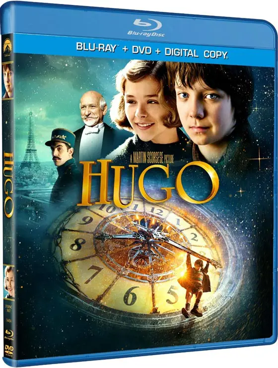 Hugo Blu-ray 3D Pre-Order and Cover Art Off 2012 Golden Globe Win
