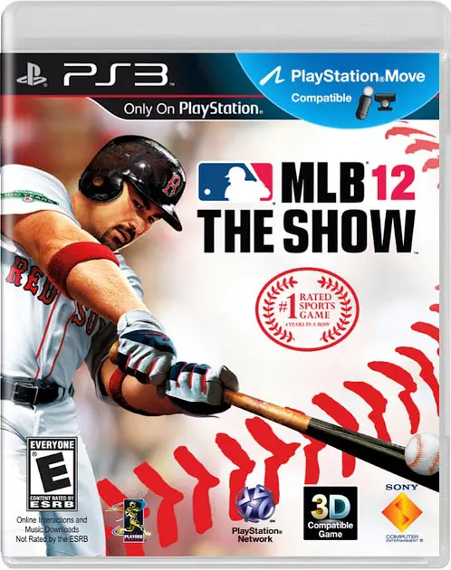 MLB 12 The Show Adrian Gonzalez PS3 Cover Art Revealed