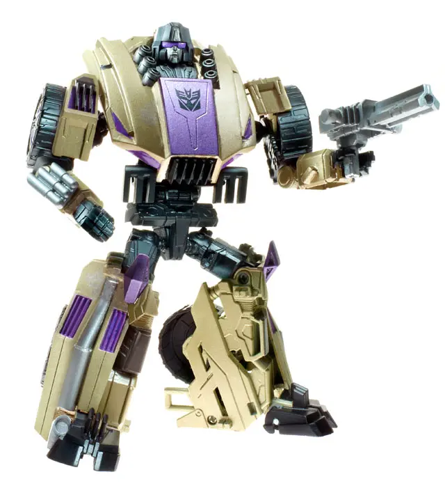 Transformers: Fall of Cybertron Bruticus Game and Toy Images