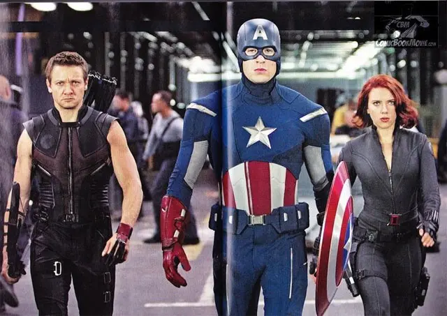 New The Avengers Image Features Cap and Flightless Pals
