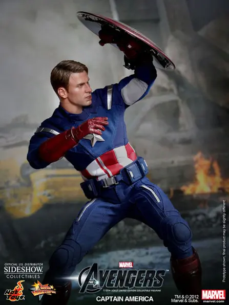 Hot Toys Captain America The Avengers Sixth Scale Figure Revealed; Thor Teased