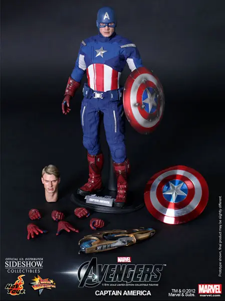 Hot Toys Captain America The Avengers Sixth Scale Figure Revealed; Thor Teased