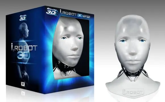 I, Robot Blu-ray 3D Dated; Comic-Con 2012 Exclusive Robot Head Package Revealed