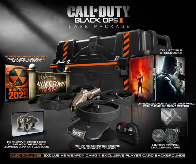 Call of Duty: Black Ops 2 Care Package and Hardened Edition Reveal and Pre-Order