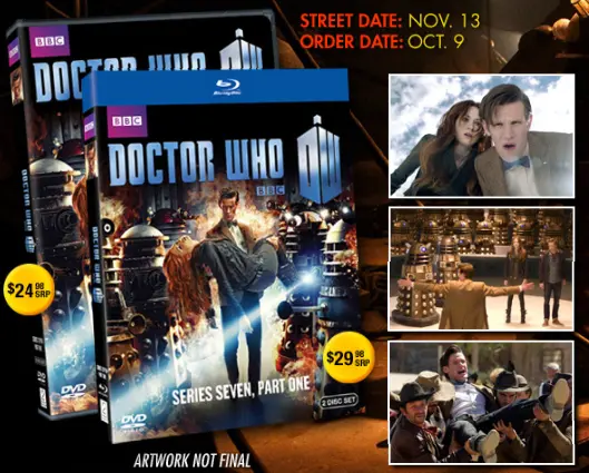 Doctor Who: Series Seven, Part One Blu-ray Release Date and Pre-Order