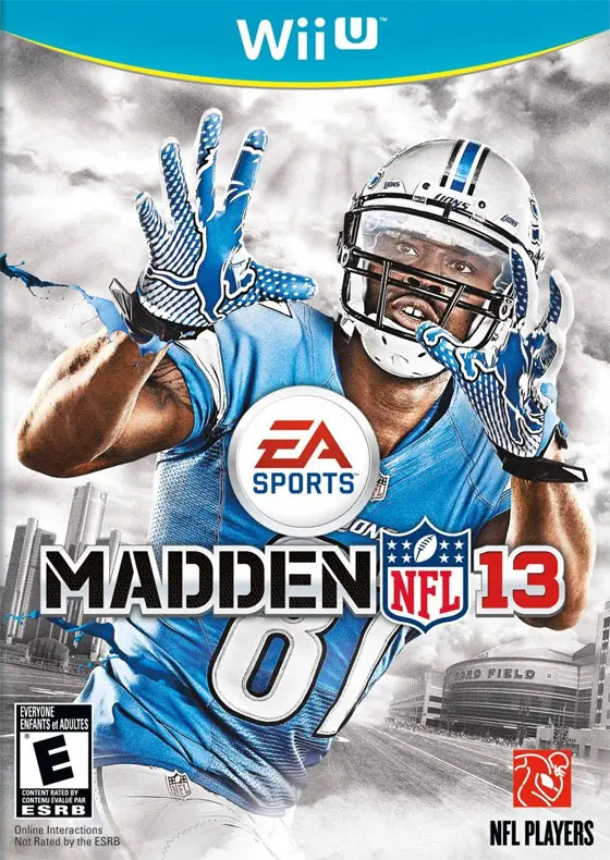 Wii U Box Art for Madden NFL 13, Darksiders II, Sonic All-Stars Racing and Rise of the Guardians Surface