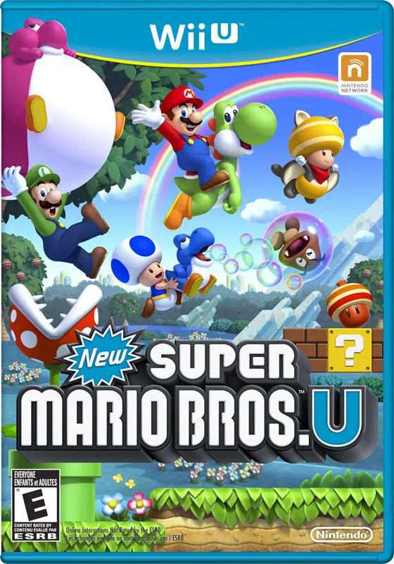 New Super Mario Bros U Trailer, Box Art and Modes Revealed