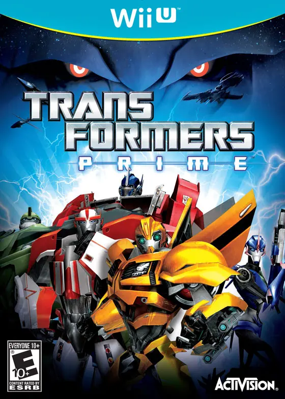 Transformers Prime Looking Good in Wii U Screens and Box Art