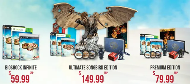 BioShock Infinite Premium and Ultimate Songbird Editions Announced