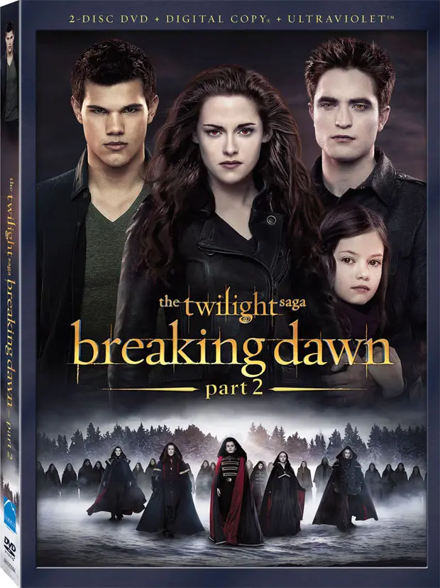 Breaking Dawn Part 2 Blu-ray Release Date and Cover Art Revealed