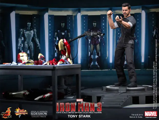 Hot Toys Tony Stark Iron Man 3 Figure Pre-Order Live