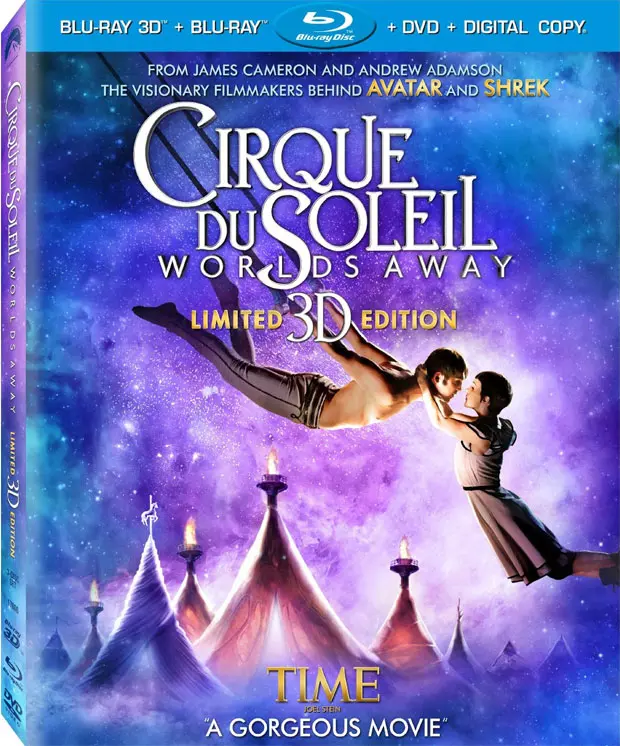 Win Cirque Du Soleil World's Away on Blu-ray 3D Combo