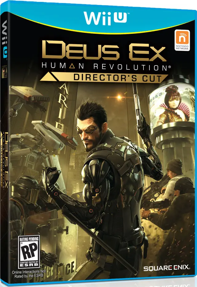 Deus Ex: Human Revolution - Director's Cut Wii U Bound; First Screens and Box Art