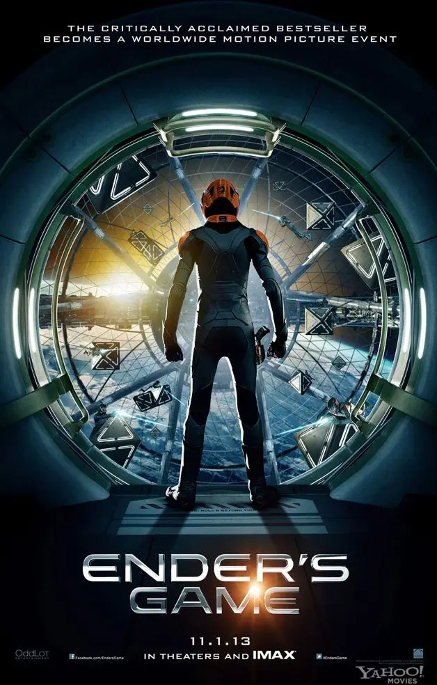 First Ender's Game Poster Teases Zero-Gravity Battle Room