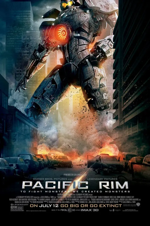 New Pacific Rim Poster Sends Gypsy Danger Jaeger Downtown