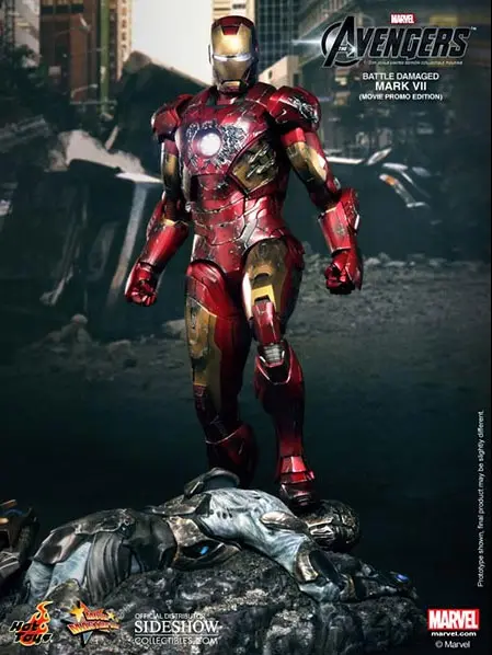 Hot Toys Iron Man Battle Damaged Mark VII Limited Edition Figure Pre-Order Live