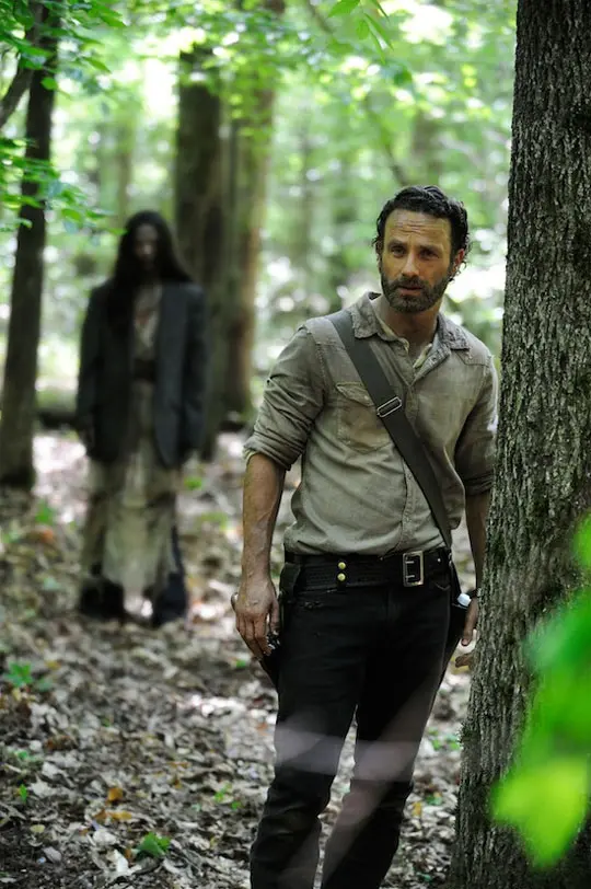 First The Walking Dead Season 4 Image Features Rick and Friend