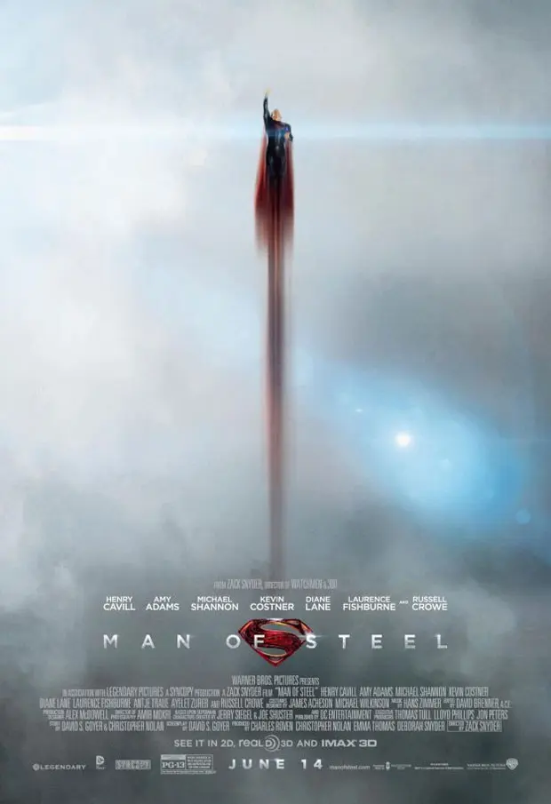 Man of Steel Poster and New TV Spot Push Superman's Limits