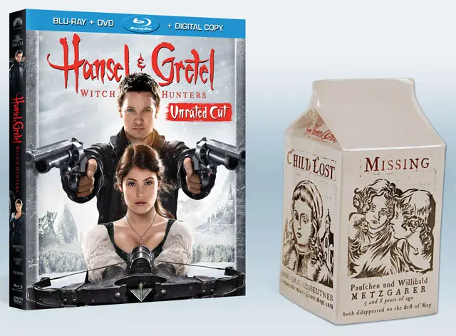 Hansel & Gretel: Witch Hunters Blu-ray and DVD Combo Signed by Gemma Arterton and Other Goodies