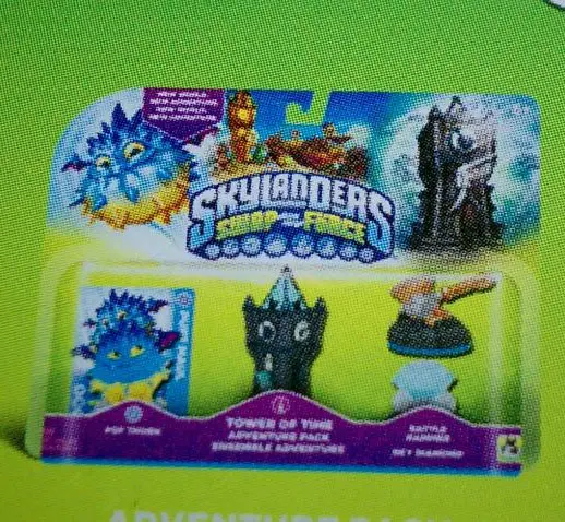 Skylanders Swap Force Tower of Time Adventure Pack with Popthorn Revealed