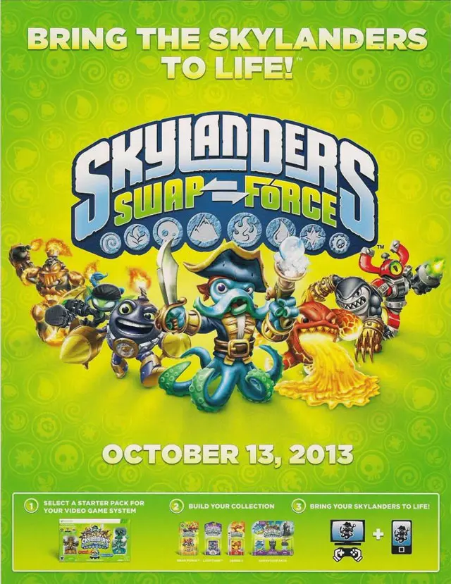 Skylanders Swap Force Tower of Time Adventure Pack with Popthorn Revealed