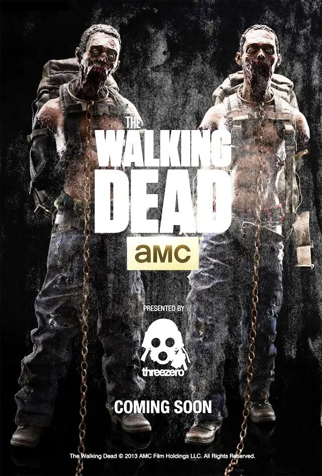 The Walking Dead TV Show 1:6 Scale High-End Threezero Figures to Debut at Comic-Con