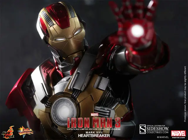 Hot Toys Iron Man 3 Mark 17 Heartbreaker Figure Up for Pre-Order