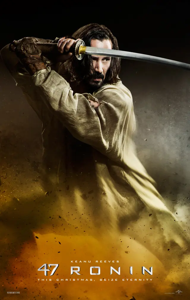 Keanu Reeves Wields Sword and Fights Monsters in 47 Ronin Trailer