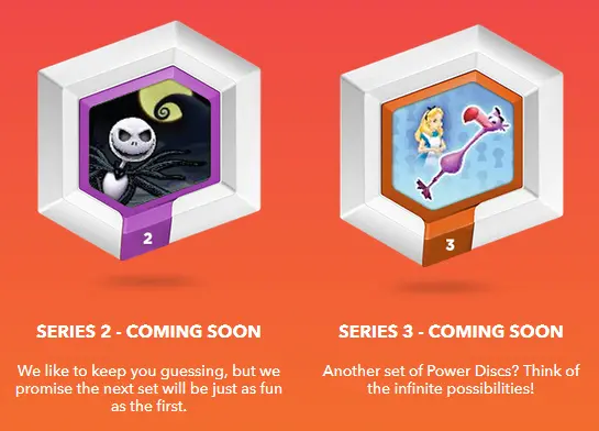 Disney Infinity Power Discs Series 2 and 3 Teased