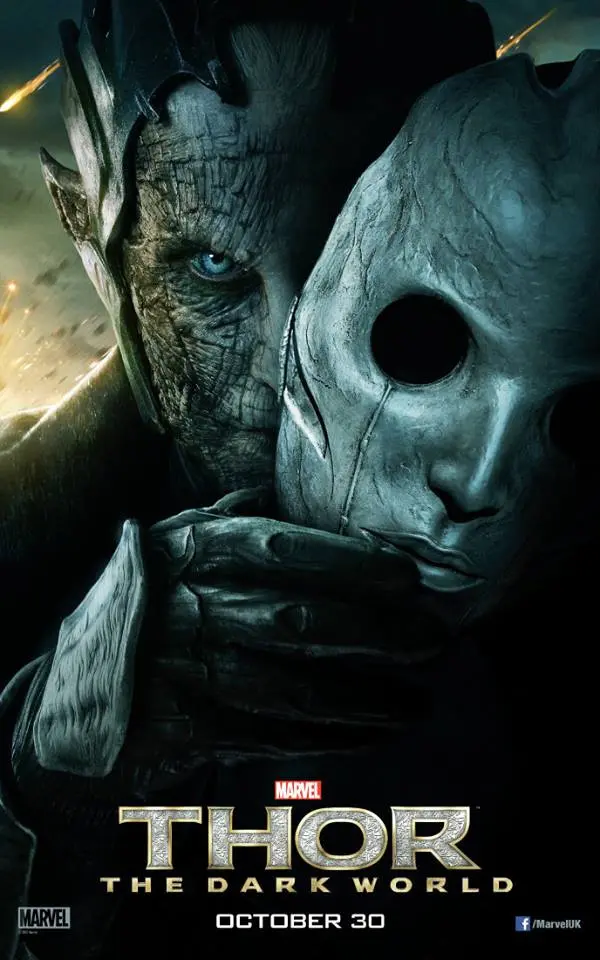Thor: The Dark World Poster Sees Villain Malekith Lower His Mask