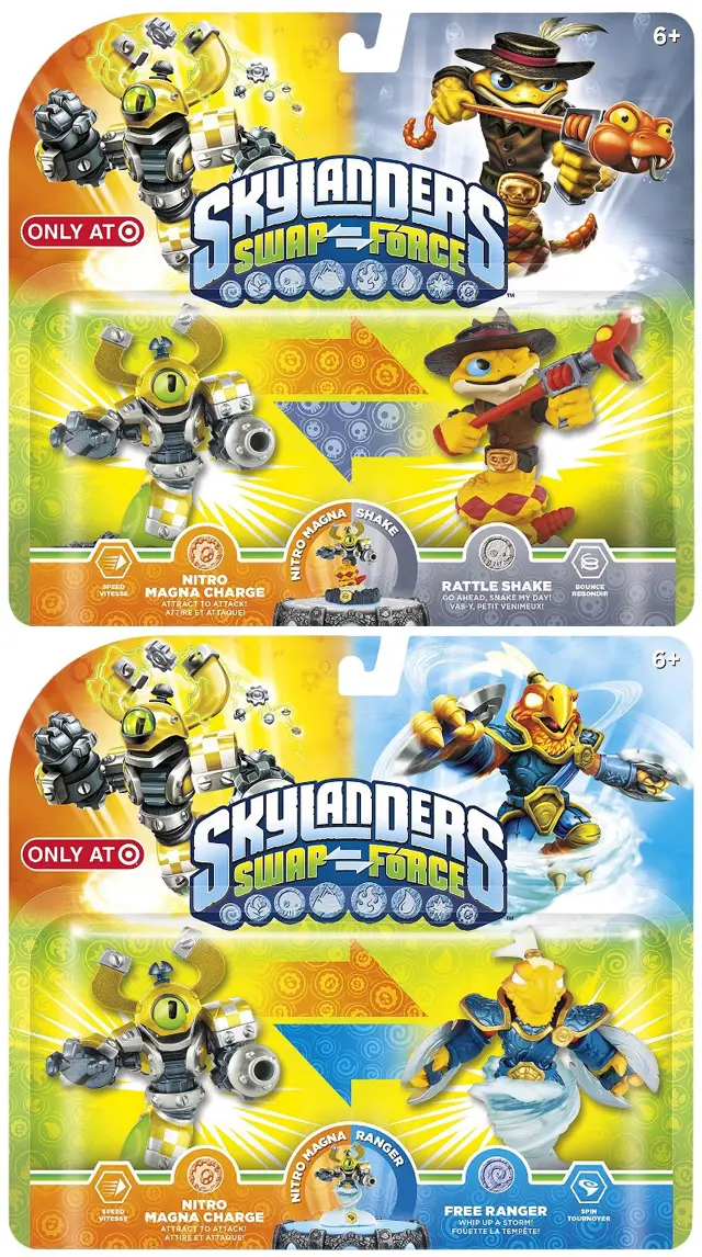 Skylanders Swap Force Wave 1 Characters and Store Exclusives List