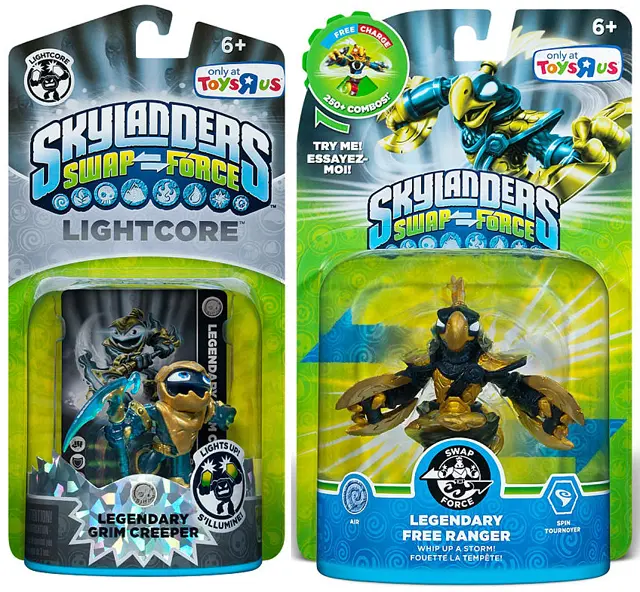 Skylanders Swap Force Wave 1 Characters and Store Exclusives List