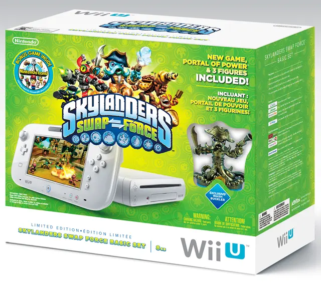 Skylanders Swap Force Wii U Bundle with Exclusive Color Shift Wash Buckler Unveiled