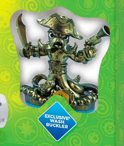 Skylanders Swap Force Wii U Bundle with Exclusive Color Shift Wash Buckler Unveiled