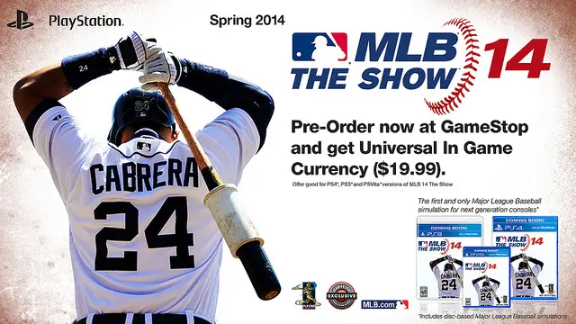 MLB 14 The Show PS4 Confirmed and Teased with Screens and Featurette