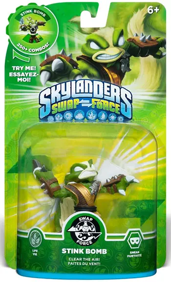 Skylanders Swap Force Stink Bomb, Rubble Rouser and Spy Rise in Stock at Amazon